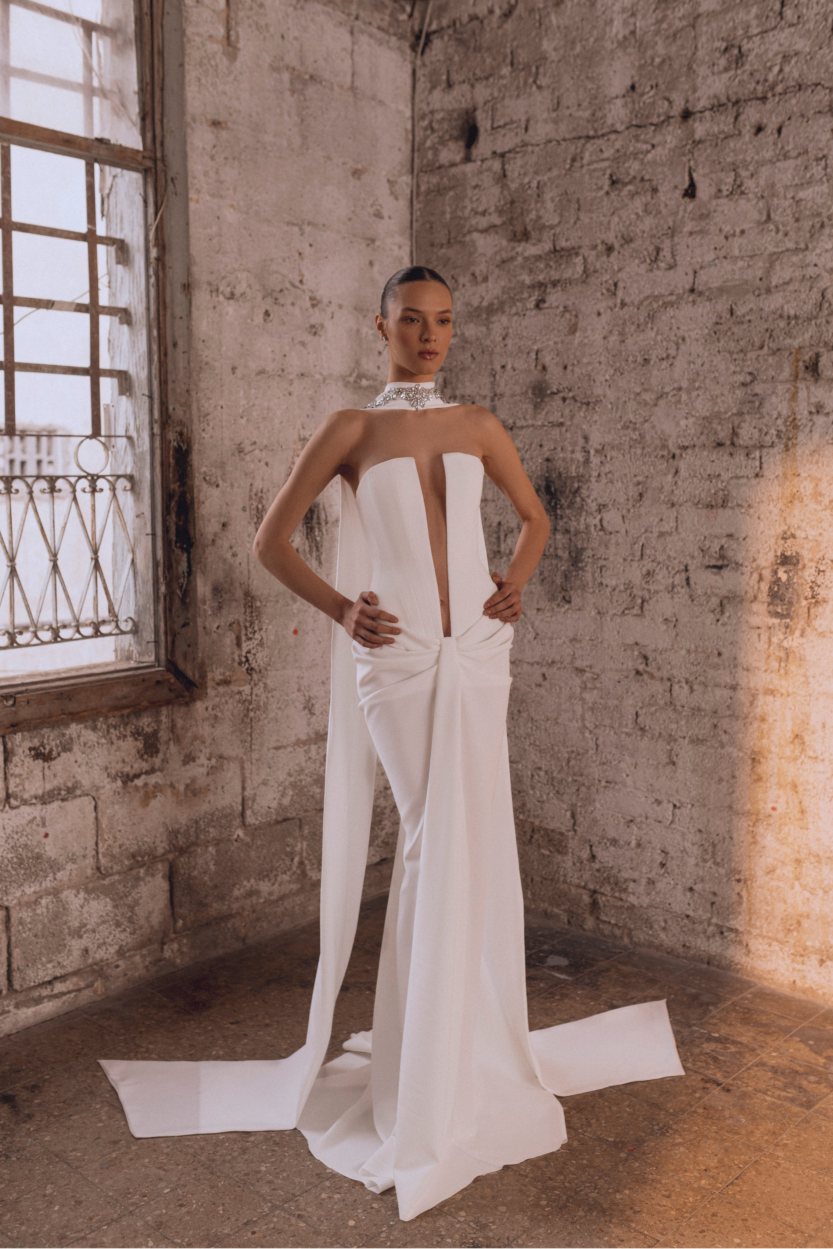 שמלות כלה חלקות